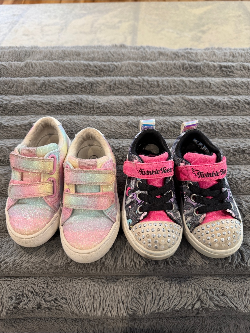 Kids' Light-Up Sneakers - Pink & Multi